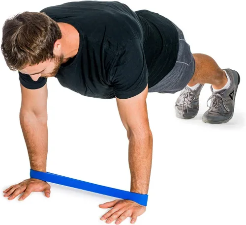 Vista 8 de Pure Band - Bandas de resistencia profesionales sin látex para entrenamiento, estiramiento, rehabilitación y terapia física, bandas elásticas
