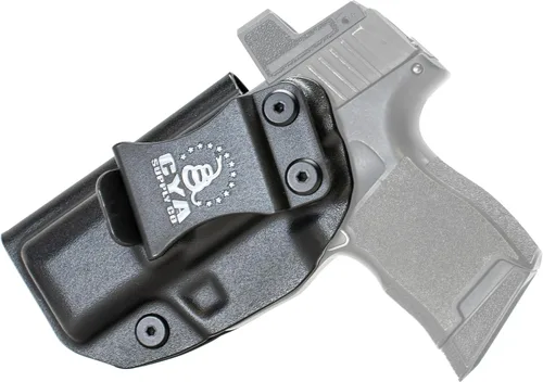 Vista 94 de CYA Supply Co. - Fundas IWB Black Optics Ready - Múltiples ajustes - Propiedad de veteranos - Fabricado en Estados Unidos