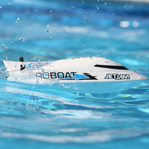 Vista 12 de Horizon Hobby Pro Boat RC Jet Jam V2 - Pilas de 12 pulgadas para transmisor no incluido, naranja PRB08031V2T1 Blanco