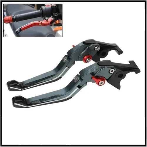 Vista 2 de Levers Handlerbar for FZ-8 FZ8 2011-2015 Motorcycle Folding Adjustable Brake Clutch Levers Handlebar Grips Parts