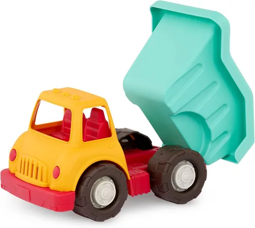 Vista 7 de Battat – Wonder Wheels – Camión Volquete para Niños Pequeños – Partes Movibles – Juguete de Construcción Duradero y Robusto – Reciclable Toddler