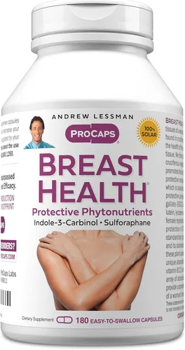 Vista 11 de ANDREW LESSMAN Breast Health 30 cápsulas – Proporciona compuestos protectores para el apoyo natural del delicado tejido del pecho