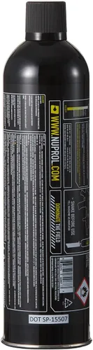 Vista 3 de Lancer Tactical Nuprol 4.0 Ultimate Strong 35.3 lbs/224 PSI Negro Airsoft Verde Gas 33.8 fl oz-Dos Pack
