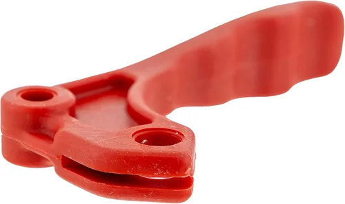 Vista 2 de MTD 731-06113 Gatillo de control de dirección quitanieves Pieza original del fabricante de equipos originales (OEM) Rojo