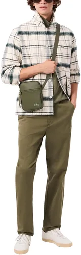 Vista 4 de Lacoste Bolso cruzado plano de PVC para hombre