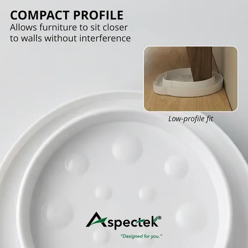 Vista 5 de Aspectek - Trampa para detectar e interceptar insectos de doble pozo. Trampa para chinche de cama. Paquete de 4