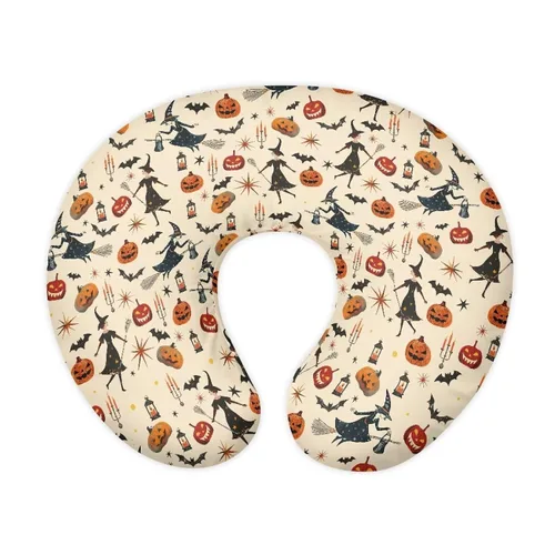 Vista 8 de Funda de almohada de lactancia de alpaca arcoíris para alimentación con biberón, funda de almohada de lactancia transpirable extraíble para bebé