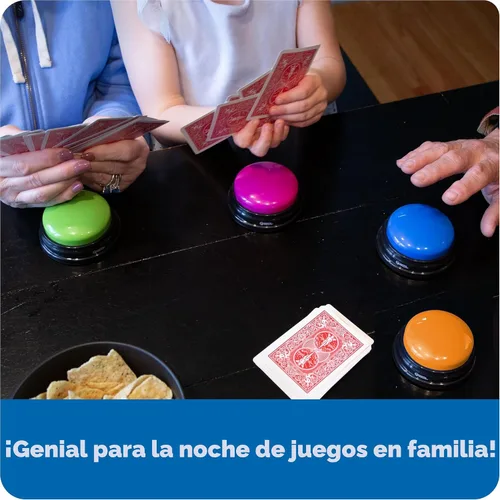 Vista 2 de Learning Resources Answer Buzzers - Suministros imprescindibles para el aula, juguetes para niños, botón de efectos de sonido, programas