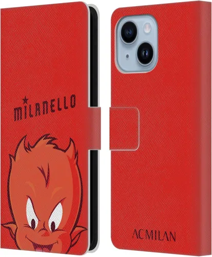 Vista 42 de Head Case Designs Officially Licensed AC Milan Dream Big Children Leather Wallet Case Compatible with Apple iPhone 11
