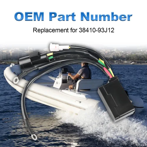 Vista 2 de Conjunto de relé de moldura compatible con Suzuki Outboard DF100 DF140 DF150 DF175 2011-2012 DF200 DF225 DF250 2012-2017 Reemplazo para 38410-93J12