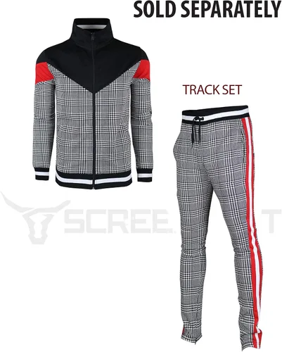 Vista 4 de SCREENSHOT - Pantalones deportivos para hombre, estilo hip hop, de alta calidad, ajustados, cómodos, atléticos, para entrenamiento, moda urbana
