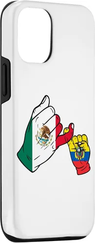 Vista 3 de iPhone 15 Parent and child Mexico Ecuador family Case