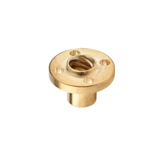 Vista 9 de Diyeeni Accesorios para impresoras 3D T8 Tornillo trapezoidal + tuerca T8, tornillo de paso de 0.079 pulgadas, acero inoxidable, para motor paso a