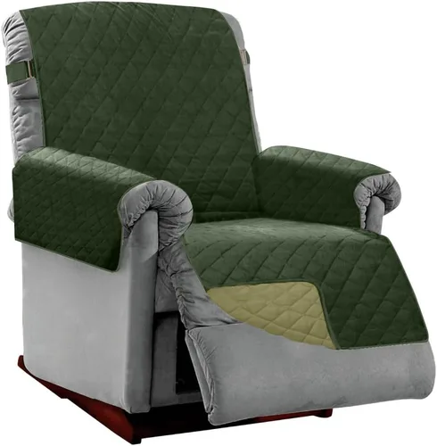 Vista 114 de Sofa Shield - Funda para sofá Loveseat con correa patentada, protector de cojín, funda reversible diseñada en EE. UU. resistente a manchas