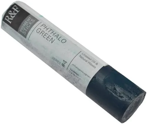 Vista 7 de R&F Handmade Paints - Pigmento profesional al óleo en barra, naranja lizarina, 6.4 fl oz