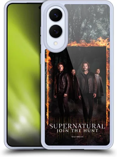 Vista 22 de Head Case Designs Supernatural Sam, Dean & Castiel Key Art - Funda de gel con licencia oficial [protección de grado militar] compatible con Google