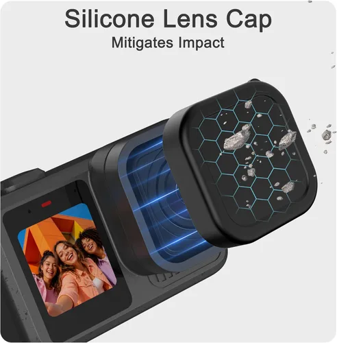 Vista 7 de FiTSTILL Protector de pantalla para Go Pro Mission 1 Pro/Go Pro Mission 1