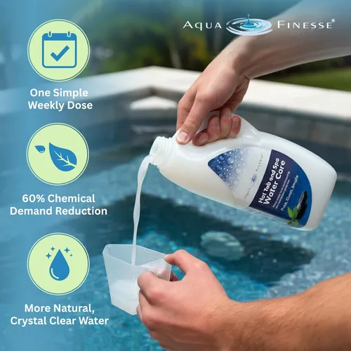 Vista 2 de AquaFinesse Solution Service Pack - Botella de recambio, 2 L