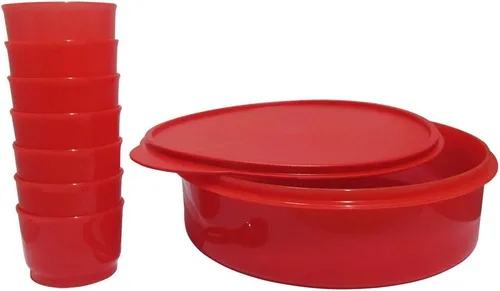 Vista 3 de TP-675-T126 Tupperware Spice It - Contenedor rojo