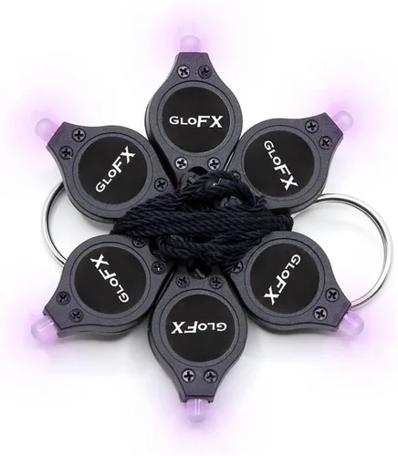 Vista 2 de GloFX Exclusivo Trans Morph 8-LED órbita doble
