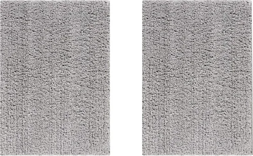 Vista 64 de Better Trends Micro Collection - Tapetes de baño, alfombra suave, alfombra de felpa absorbente, alfombra de baño 100% poliéster para suelo de baño