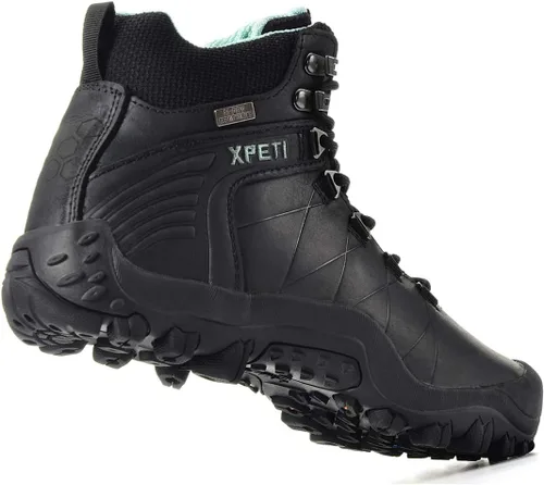 Vista 7 de XPETI Botas de senderismo impermeables de piel Quest para mujer