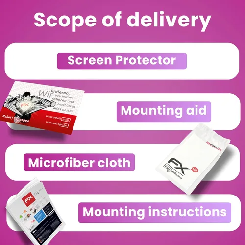 Vista 8 de atFoliX Película protectora de vidrio de plástico compatible con Xiaomi Redmi Note 11 Pro Glass Protector, 9H Hybrid-Glass FX Glass Screen Protector