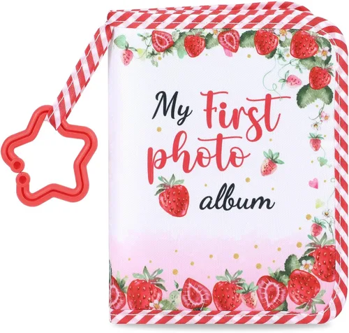 Vista 12 de Baby's My First Family Álbum Familiar Mi Primer Álbum de Fotos Suave Libro de Tela con Fotos Adventure Land My First Book of Photos Álbum