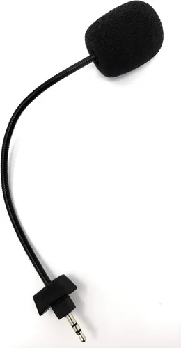 Vista 4 de TNE 2-Pack Replacement AG9 Game Mics 2.5mm Microphone Boom for Wireless PDP Afterglow AG 9 Legendary Collection Sound of Justice AG 9+ Armored PS4