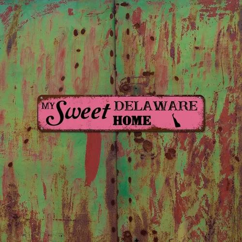 Vista 6 de Letrero de metal con texto en inglés «My Sweet Home Montana», «My Sweet Home Montana», señales de carretera, vintage, retro, novedoso, letrero