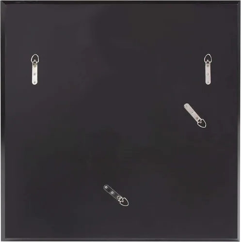 Vista 6 de Howard Elliott Vogue - Espejo cuadrado para colgar de pared o tocador, marco de espejo, 24 x 24 pulgadas