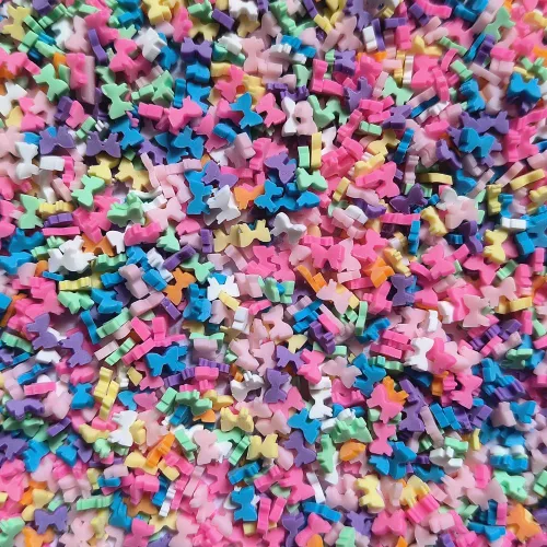Vista 4 de 1.41 oz Mini Animales Fimo Rebanadas de Polímero Adultos Uñas Rebanadas de Arte Suministros de Diseño DIY Artesanía (Animales)