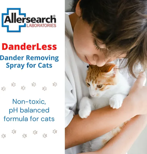 Vista 3 de Allersearch Spray eliminador de caspa sin caspa para gatos