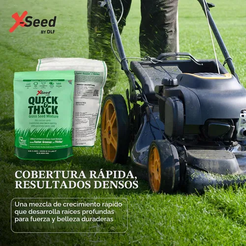 Vista 7 de Mezcla de semillas de césped X-Seed Ultra Premium, rápido y grueso, North