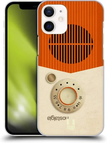 Vista 9 de Head Case Designs Aerojane Vintage Radio Phone Hard Back Case Compatible with Apple iPhone 12 Mini