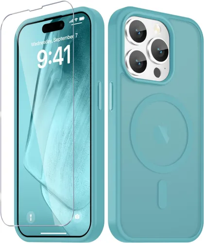 Vista 533 de Funda para Google Pixel 10 Pro XL, cubierta magnética mate, color negro Fit for MagSafe, Screen Protector included, Shockproof Military Grade