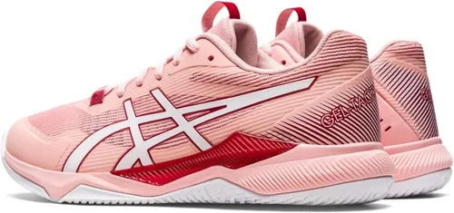 Vista 3 de ASICS Gel-Tactic - Zapatos deportivos de interior para mujer, BlancoPlata pura