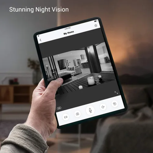 Vista 7 de Zmodo Cámaras para seguridad en el hogar (paquete de cámaras para interiores y exteriores), 1080p HD, cámara IP inalámbrica WiFi, detección