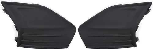 Vista 8 de BXZ Cubierta de luz antiniebla para parachoques delantero izquierdo con bisel negro mate, compatible con Ford Fusion 2019 2020