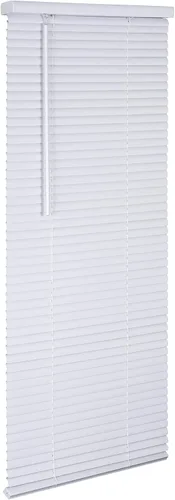 Vista 11 de LOTUS & WINDOWARE Sin cable, Mini persiana de vinilo de 1", 20" de ancho x 36" de largo, Blanco (MLX2036WH)