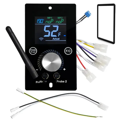 Vista 8 de Placa de control de termostato Pit Boss PID de repuesto 80145 compatible con parrillas de pellets de madera Pit Boss Pro Series II 1150, con función