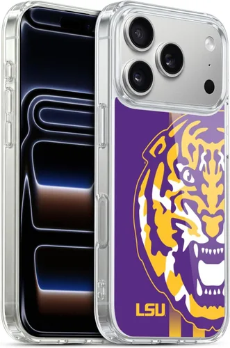 Vista 12 de Head Case Designs Funda de gel suave con licencia oficial de la Universidad Estatal de Louisiana LSU Camou compatible con Apple iPhone 7 Plus/iPhone