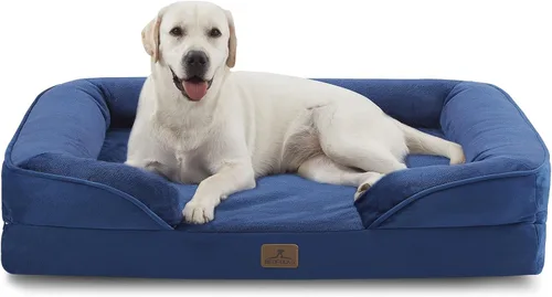 Vista 16 de Bedfolks - Cama ortopédica extra pequeña para perros, cama de sofá impermeable para perros pequeños y gatos, sofá de espuma en forma de huevo
