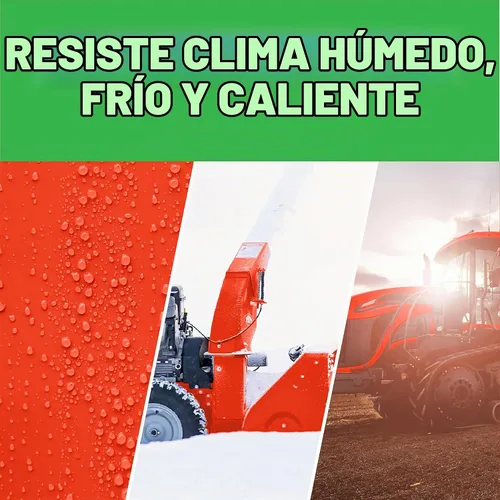 Vista 4 de Rust-Oleum 280135 Pintura en aerosol para granjas e implementos, 12 onzas, color naranja Allis Chalmers, (paquete de 1)