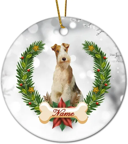 Vista 6 de Wolf Sable Pomeranian Ornaments Personalized Dog Ornament Custom Christmas Pet Ornament Pet Remembrance Keepsake Dog Memorial Gift 3" Pet Keepsake