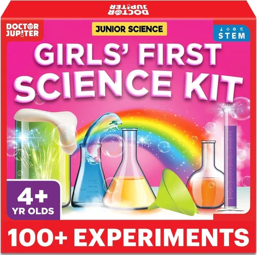 Vista 9 de Doctor Jupiter Set de Regalo Científico Primero para Niñas de 4+ Set de Kit Científico Primero para Niñas y Kit Científico Increíble Ideas