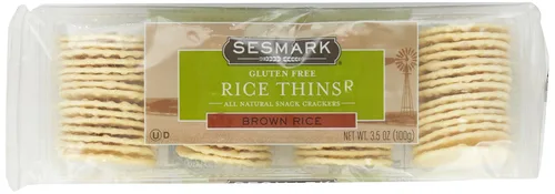 Vista 5 de Sesmark, Rice Thins, arroz integral, 3.5 oz