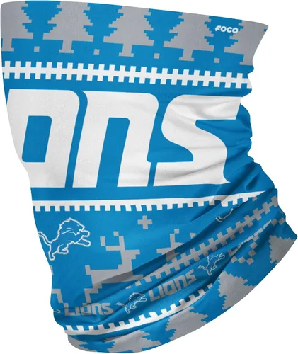 Vista 15 de FOCO NFL unisex-adult Nfl Team Logo Neck Gaiter Multiuse Mini impresión del color del equipo.