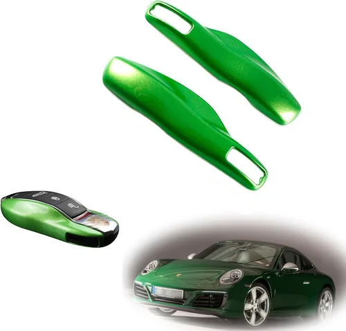 Vista 11 de x xotic tech Funda Protectora de Carcasa de Llavero Inteligente Estilo Fibra de Carbono Compatible con Porsche Boxster Cayenne Panamera Cayman Macan