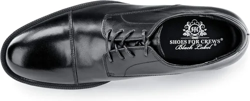 Vista 8 de Shoes for Crews Dress Shoes for Men, Mens Oxfords, Zapatos De Vestir para Hombre, Slip Resistant, Safety, Brown or Black
